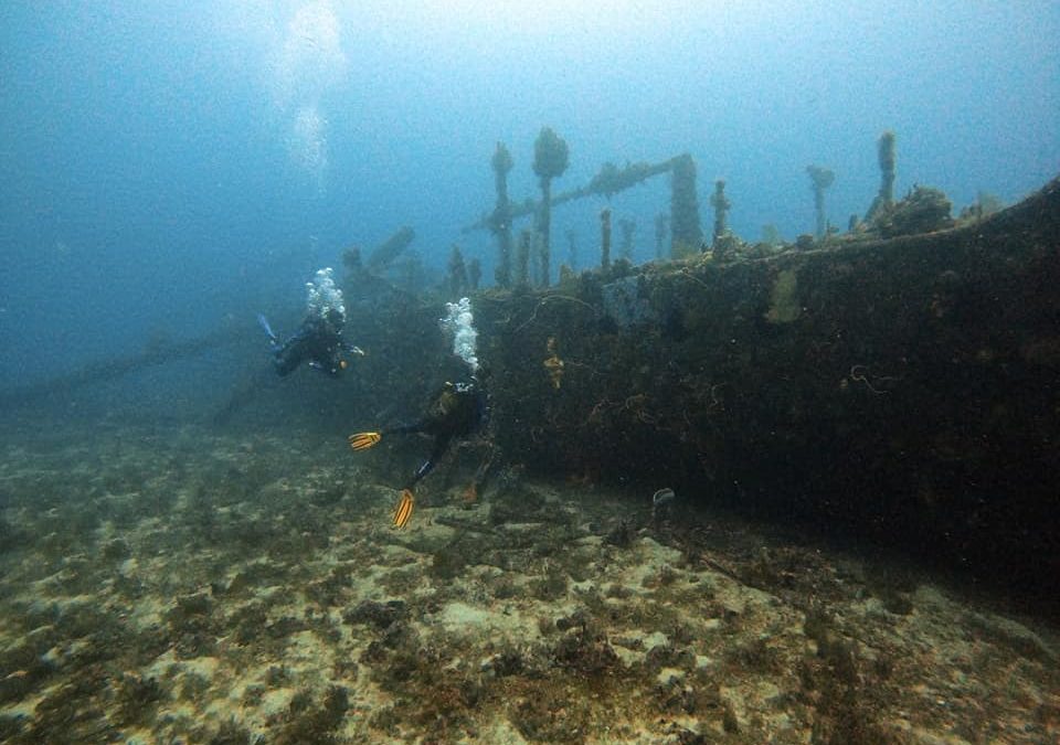 Diving on the Nahoon wreck
